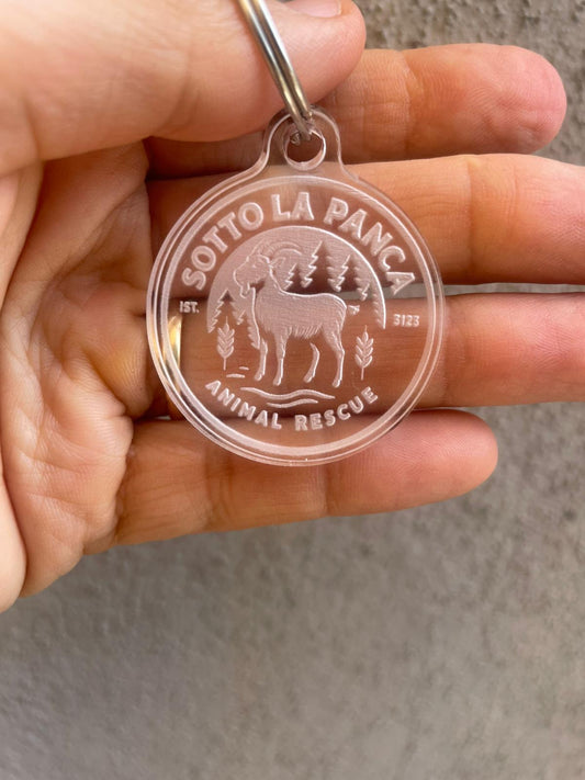 Portachiavi Solidale con Logo Santuario Sotto la Panca
